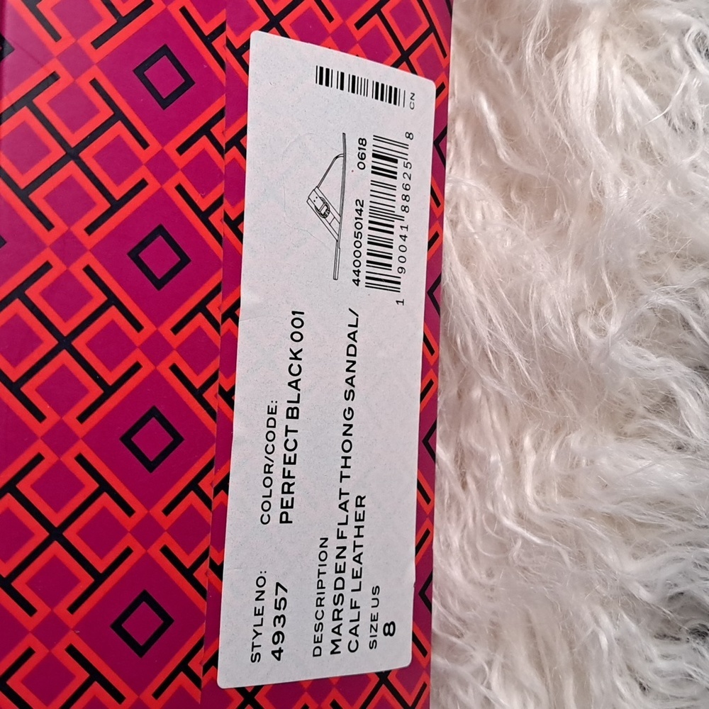Tory Burch NIB Marsden  Flat Thong Sandal - Picture 7 of 8